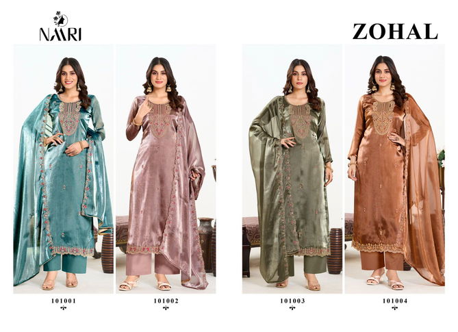 Zohal By Naari Burberry Silk Designer Salwar Kameez Wholesale Price In Surat